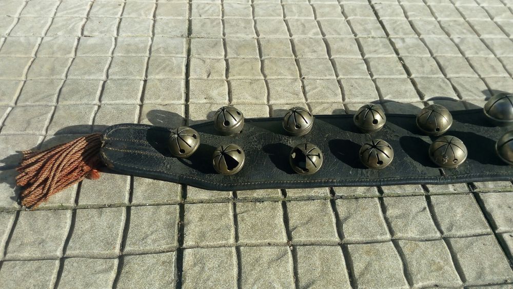 Coleira de guizos para animal