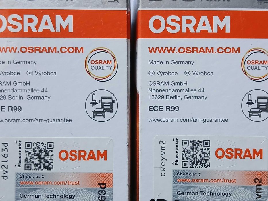 Żarówki xenon OSRAM D1S Xenon XENARC Komplet nowe***oryginal