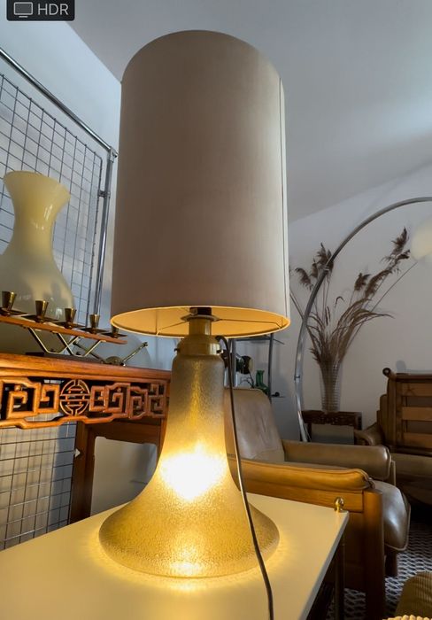 Peill & Putzler duża lampa stołowa Murano Lava