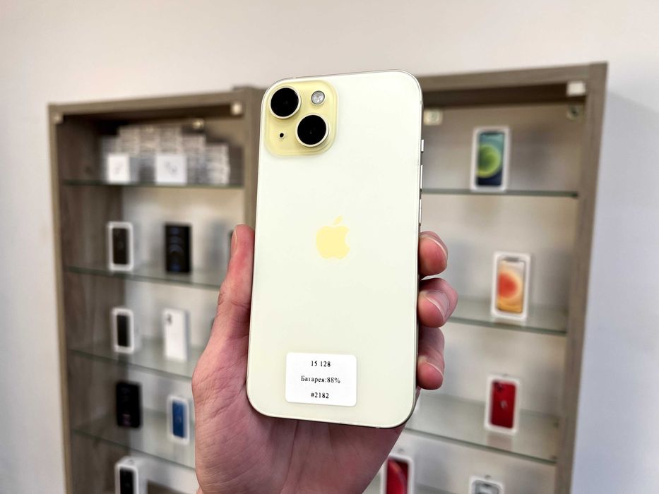 iPhone 15 128 gb neverlock (фіз сімка) l Магазин l Гарантія