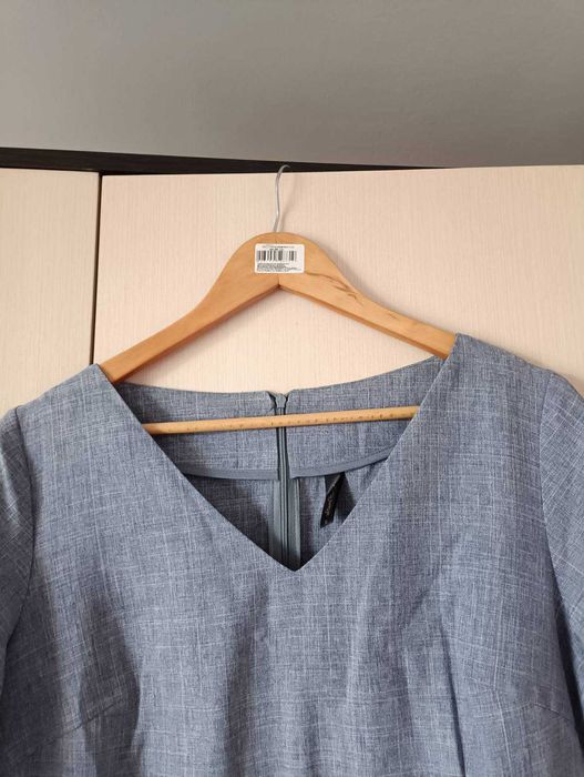 Плаття льон міді р48-50