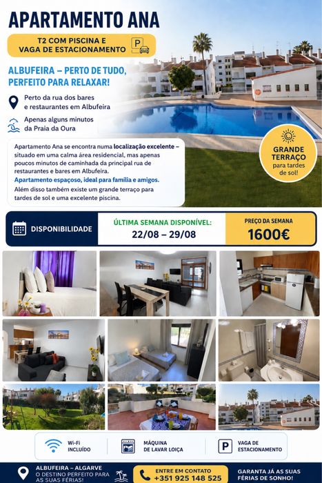 Apartamento T2 de Férias em Albufeira com Piscina – Ideal para Famílias!
