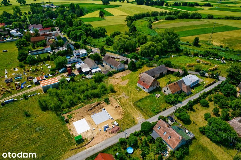 Uzbrojona działka budowlana 20,7 ara Opole-Borki