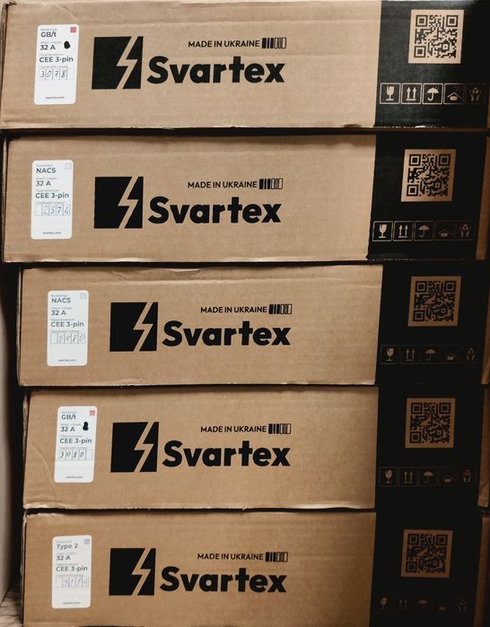 Зарядний пристрій 32А SVARTEX TYPE 1/2 GBT TESLA Зарядка Гарантія 1рік