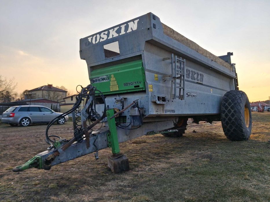 Rozrzutnik Obornika Joskin Pichon Ocyk Klapa