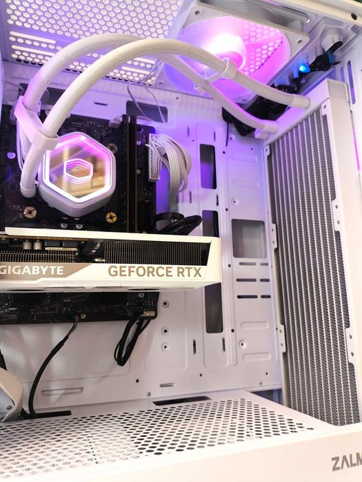 Komputer do GIER biały Core i5 6 rdzeni 16GB 1TB SSD RTX 5060 8GB NOWA