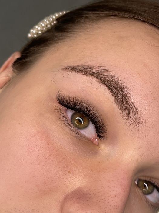 наращивание ресниц/ламинирование ресниц, оформление бровей