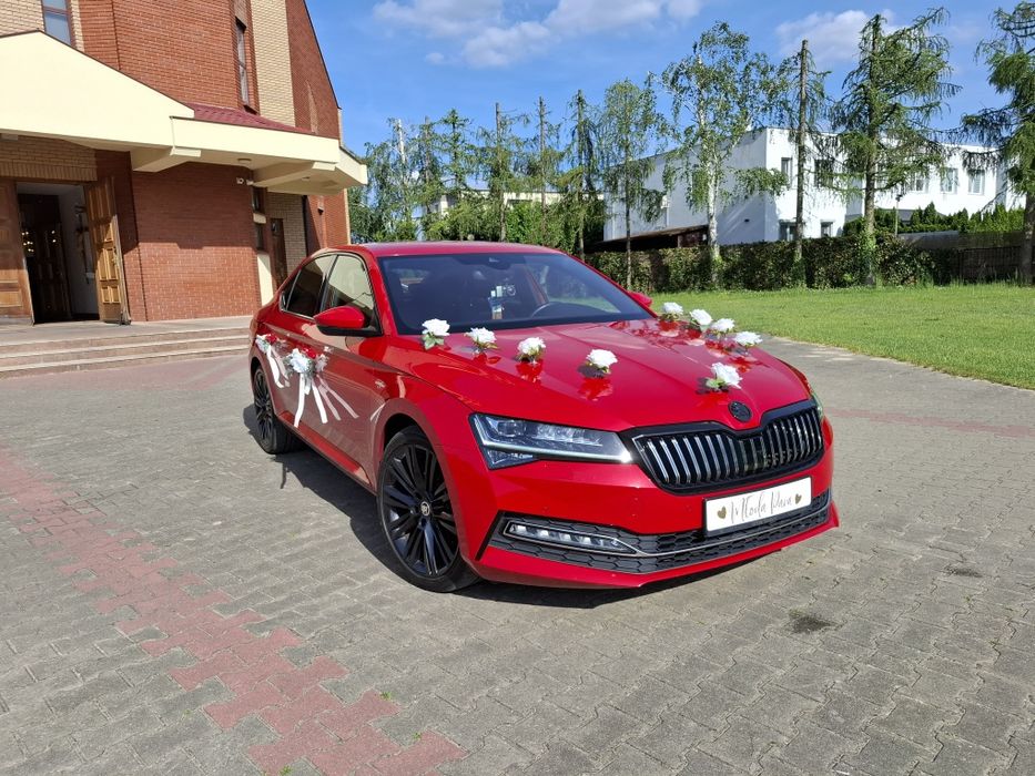 Auto do ślubu Skoda Superb
