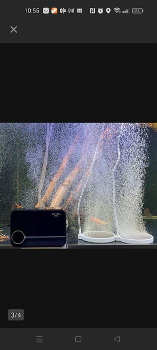 Pompka do akwarium napowietrzacz BOXTECH BT-K2 regulowana Cicha 5W WYD