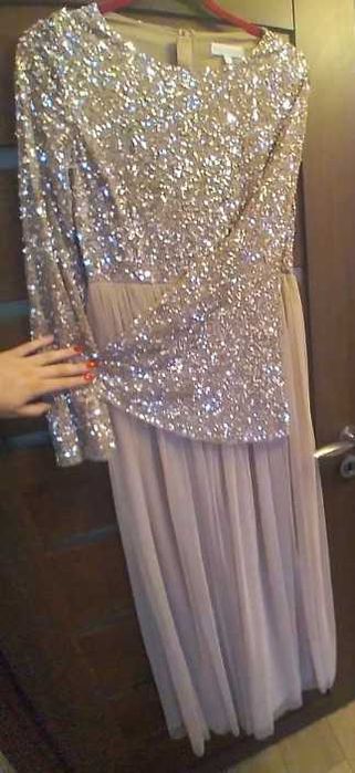 Sukienka Maja Delux taupe