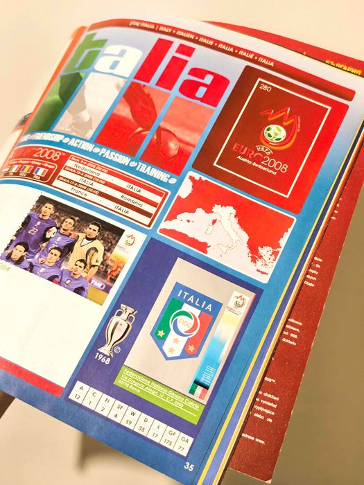 Album Panini Euro 2008