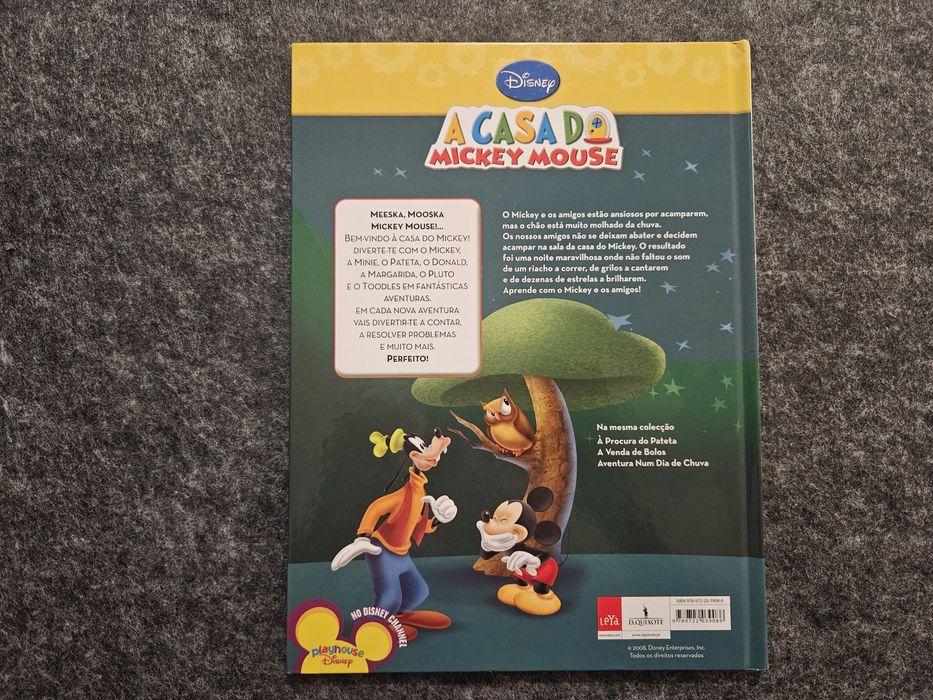 A Casa do Mickey Mouse – Acampar em Casa
