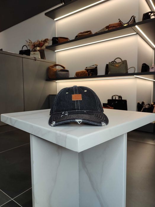 Кепка Acne Studios Cap Denim Black