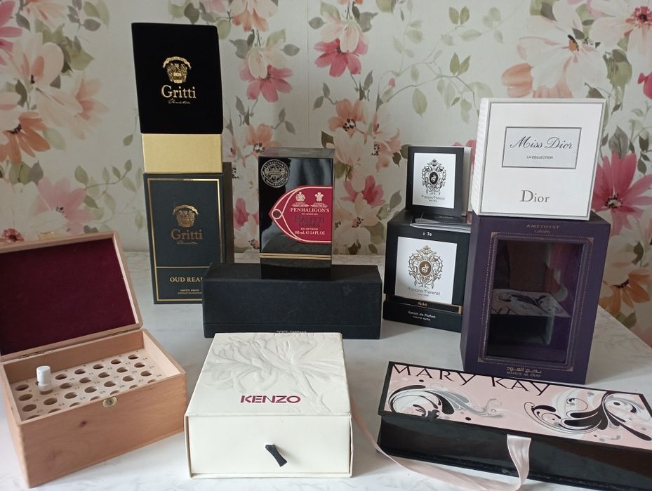 Пустые флаконы от духов одеколонов Франция СССР