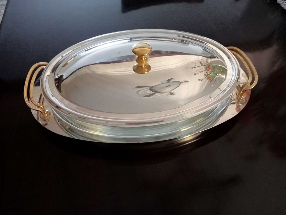 Terrina de vidro Marinex