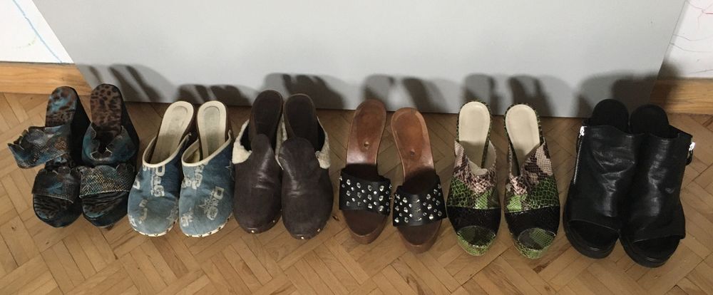 Chodaki skóra z futerkiem, Parisi 38