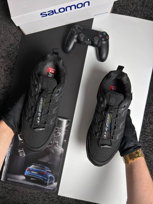 Мужские кроссовки саломон Salomon XT-6 Expanse Termo ACS All Black [41-46]