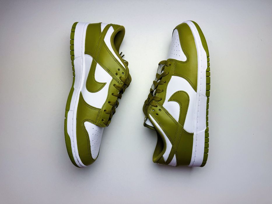 Nike Dunk Low Retro White Pacific Moss green 10.5 44.5 28,5cm high