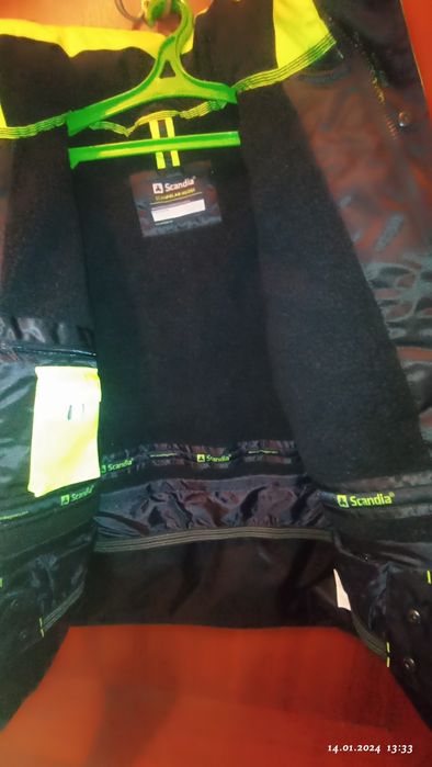 Рабочая мужская зимняя куртка, оригинальная  Scandia Scanpolar HV 001