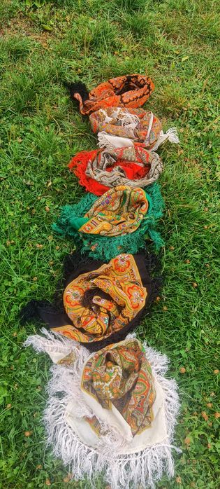 Хустка вовняна шерстяна