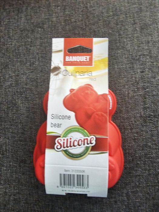 Forma silikonowa miś