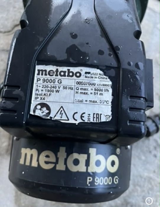 Pompa metabo P 9000 G