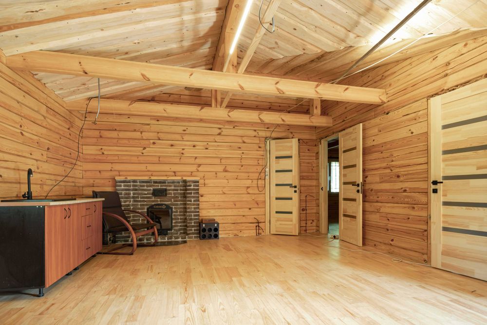 Заміський будинок, лазня біля лісу. Новобудова 2024 року.