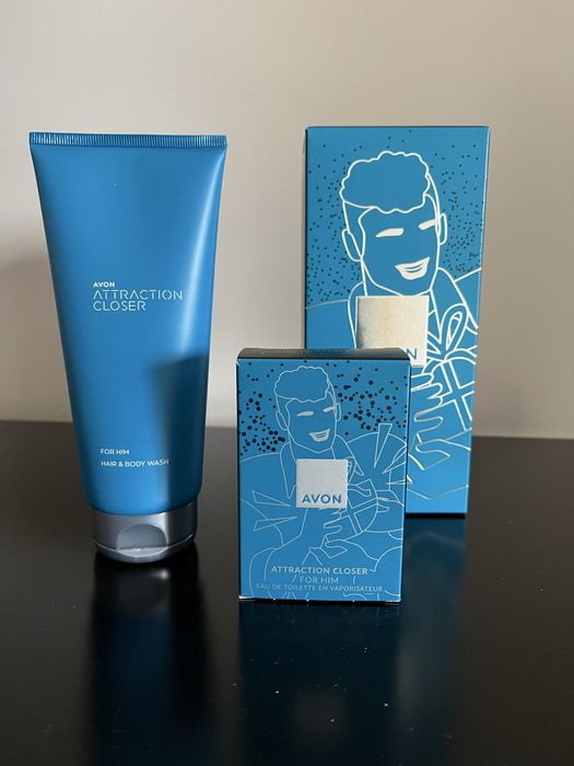Avon męski zestaw Attraction Closer