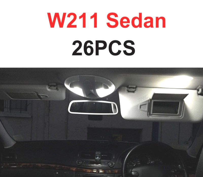 KIT COMPLETO LAMPADAS LED INTERIOR PARA MERCEDES SPRINTER 906 W906 06-13
