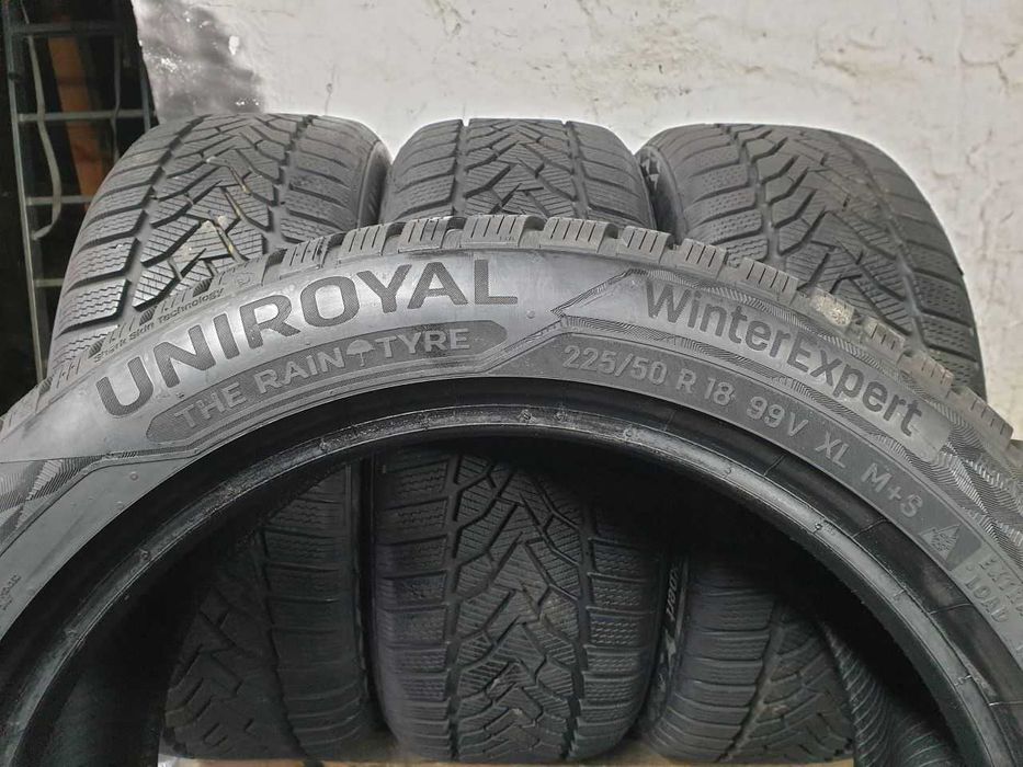 Cztery Opony zimowe 225/50R18 8,5mm Uniroyal WinterExpert 2022r