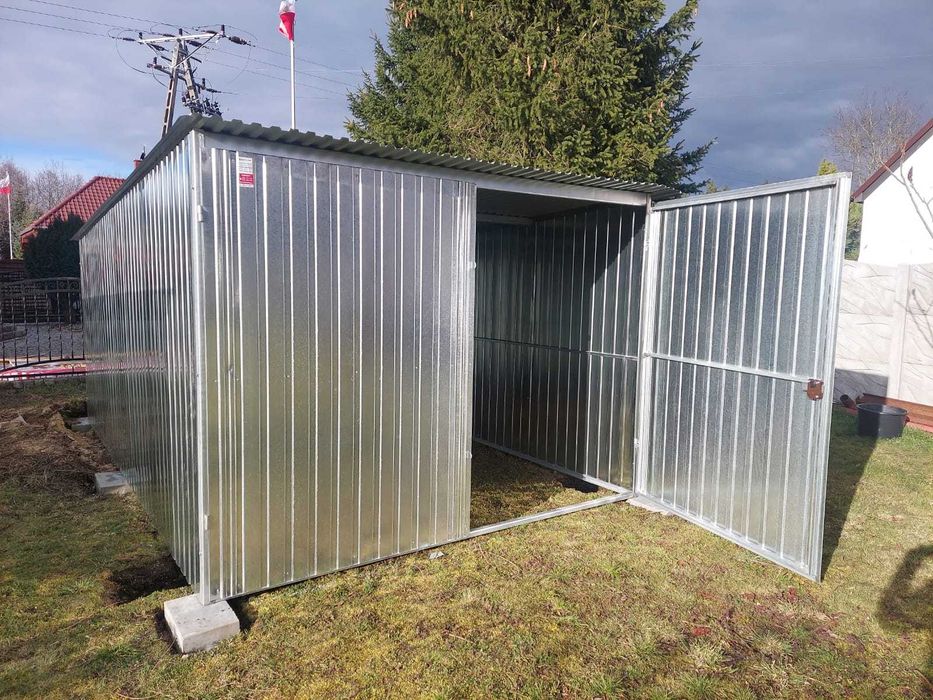Garaż blaszak Blaszak na budowę Schowek budowlany Garaże blaszane !!!