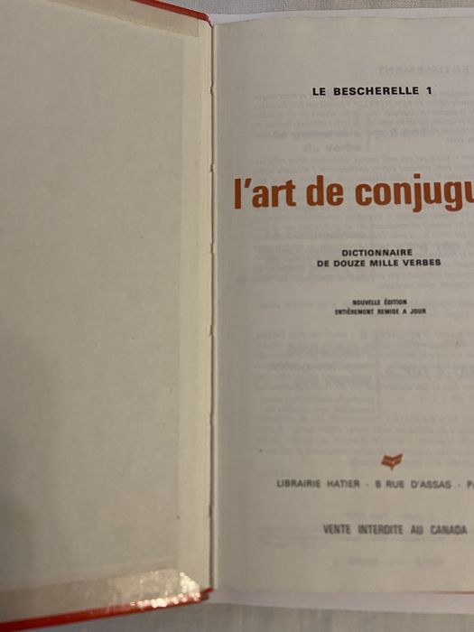 Bescherelle 1 – Manual de Conjugação de verbos para Aprender Francês