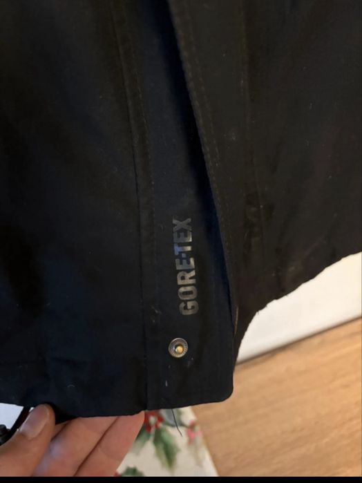 Kurtka meska Pierre Cardin Gore Tex czarna ocieplana