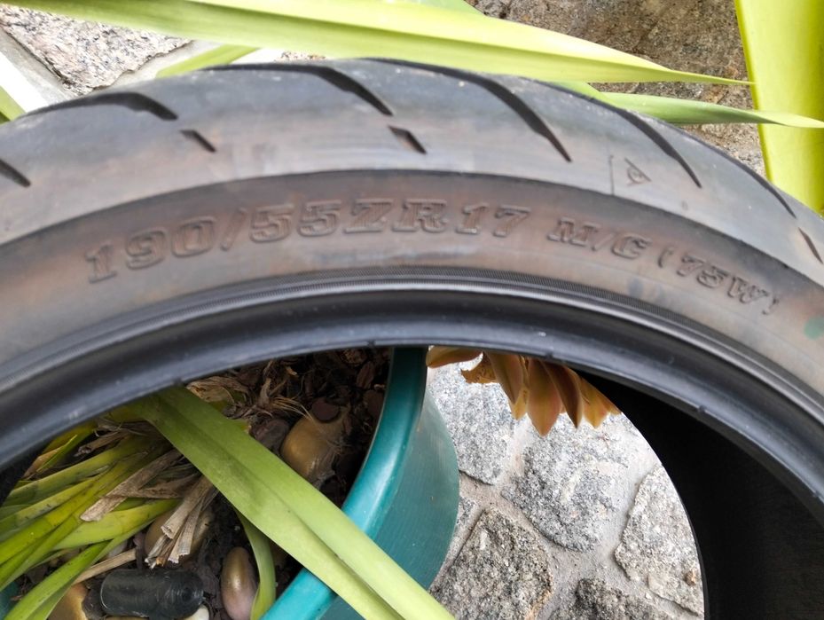 Pneu 190/55 R17 Dunlop road Smart 4 GT