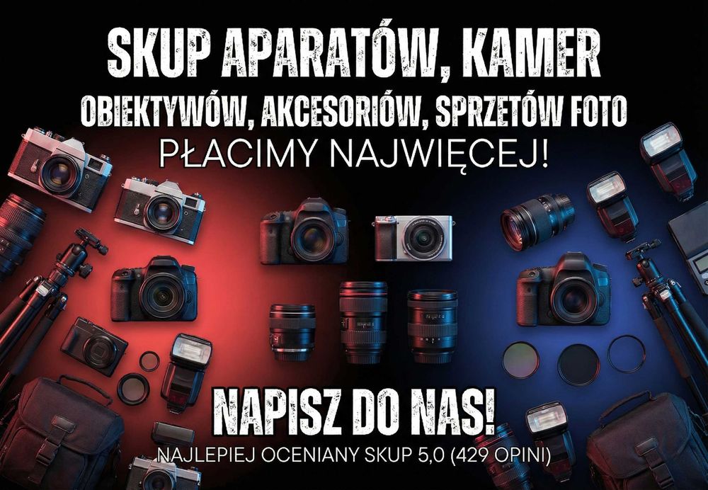 Skup Aparatów, Kamer i Obiektywów – GOLDEN NIKO: Płacimy Najwięcej!