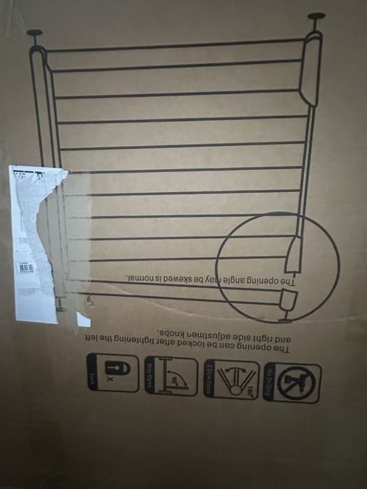 Porta de segurança para bebés da marca Naizy