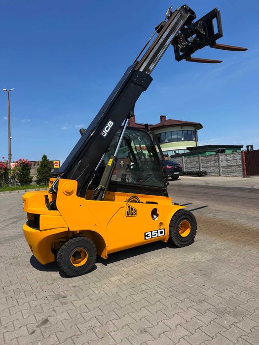 wózek widłowy teleskopowy JCB TLT35D udźwig 3500kg wysięg 4m Kohler TURBO 2020'