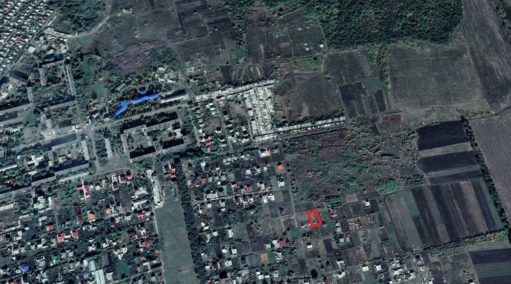 Участок под застройку 8 соток в Котовске (Подольске) с фундаментом