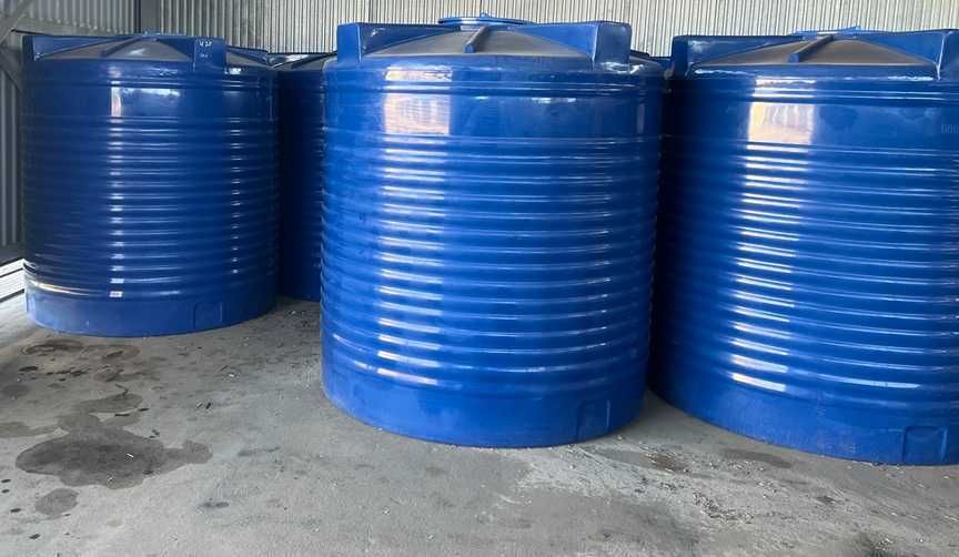 Ємність 5000л.  вертикальна  двошарова ємність  для води дт бензину