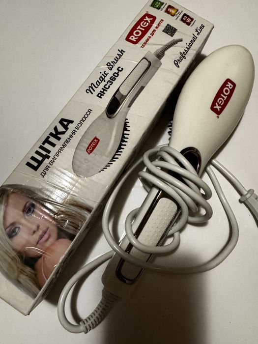 Расческа выравниватель rotex для волос