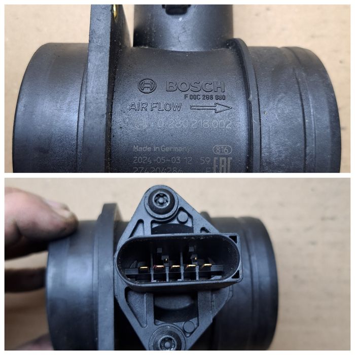 ДМРВ Розходомір Повітря VAG VW Ауді Пасат Б5 Гольф 4 Сеат Шаран А4 А3