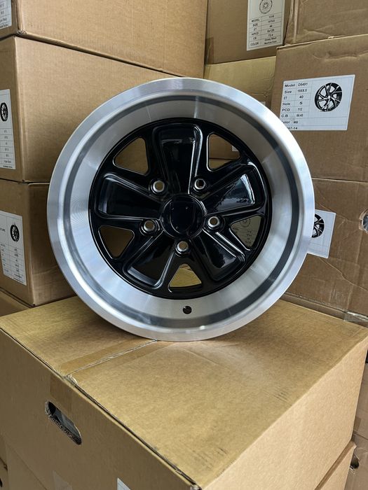 Jantes 16” 5x130 2+2 Novas Estilo Porsche Fuchs
