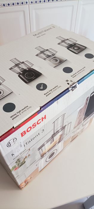 NOVO - BOSCH Robot de cozinha MultiTalent3, Processador de alimentos