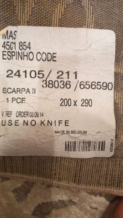 Tapetes de vários tipos