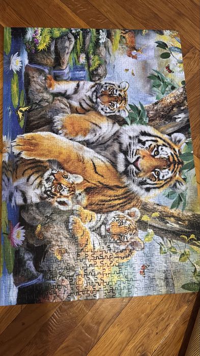 Пазлы 1000 шт полный комплект