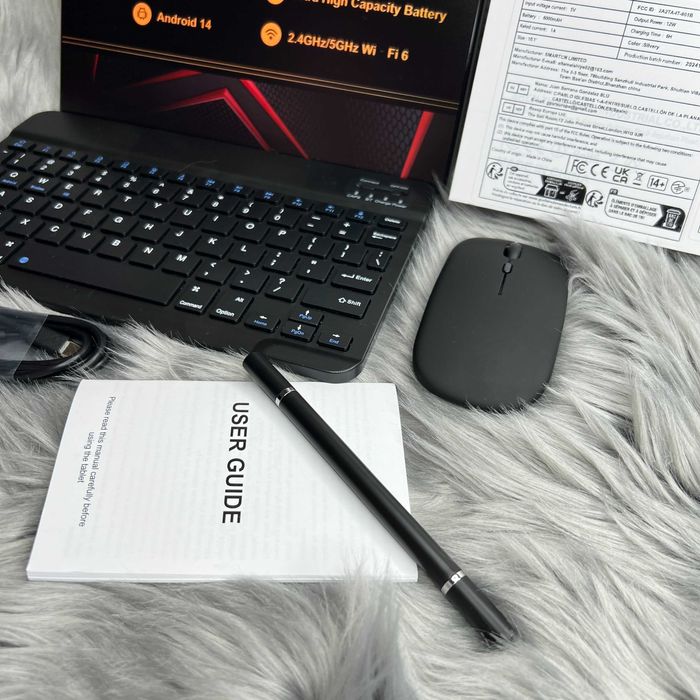 Планшет ATMPC 12/128Gb, 6000 mAh, Android 14, Wi-Fi Titanium Metal