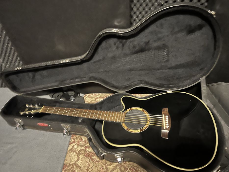 Електроакустична гітара Ibanez AEF18BK