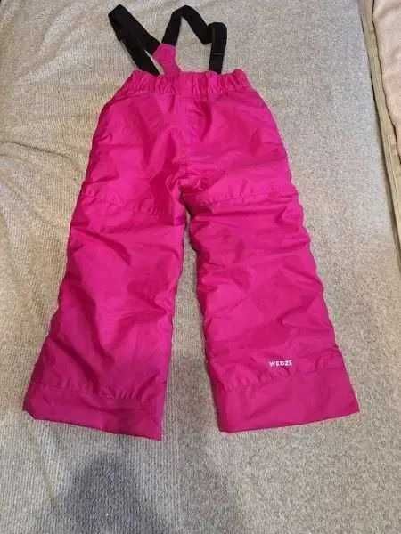 Markowe spodnie zimowe dziewczynka roz. 105/114