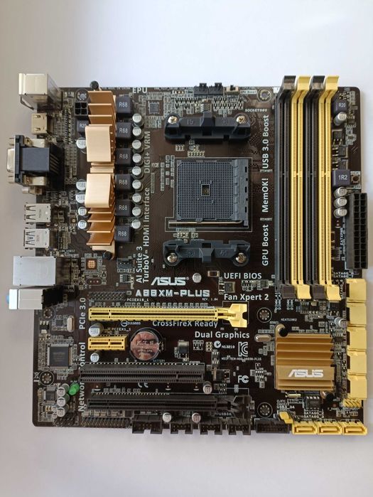 Комплект Asus A88XM-Plus | AMD A10-7850K sFM2+ | DDR3 2x4GB 2400 MHz