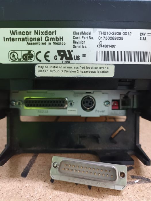 Impressora térmica Wincor Nixdorf TH210, entrada Paralela